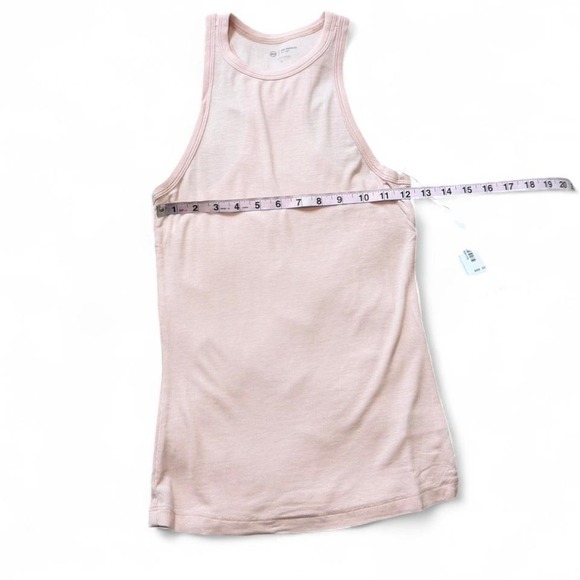 AG Blush Pink Ribbed Racerback Tank Top - Picture 10 of 12